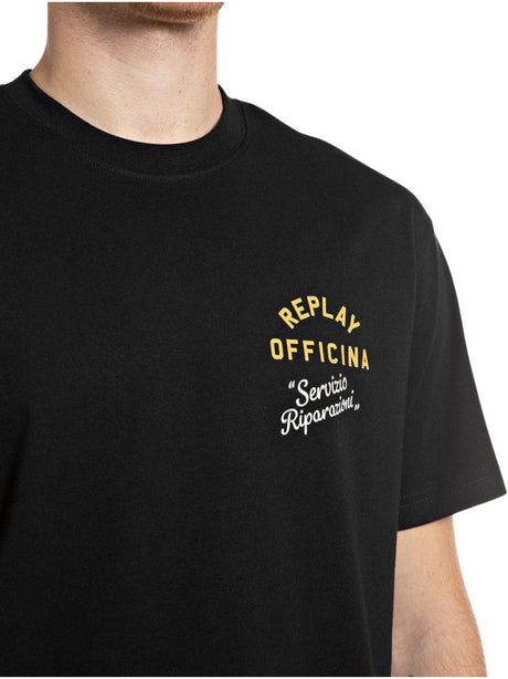 T-shirt Replay Uomo - Nero