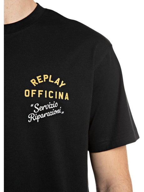 T-shirt Replay Uomo - Nero