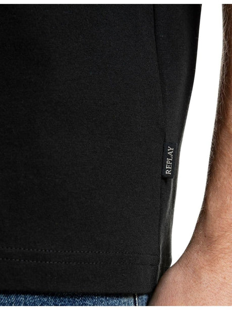 T-shirt Replay Uomo - Nero