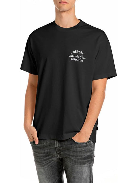 T-shirt Replay Uomo - Nero