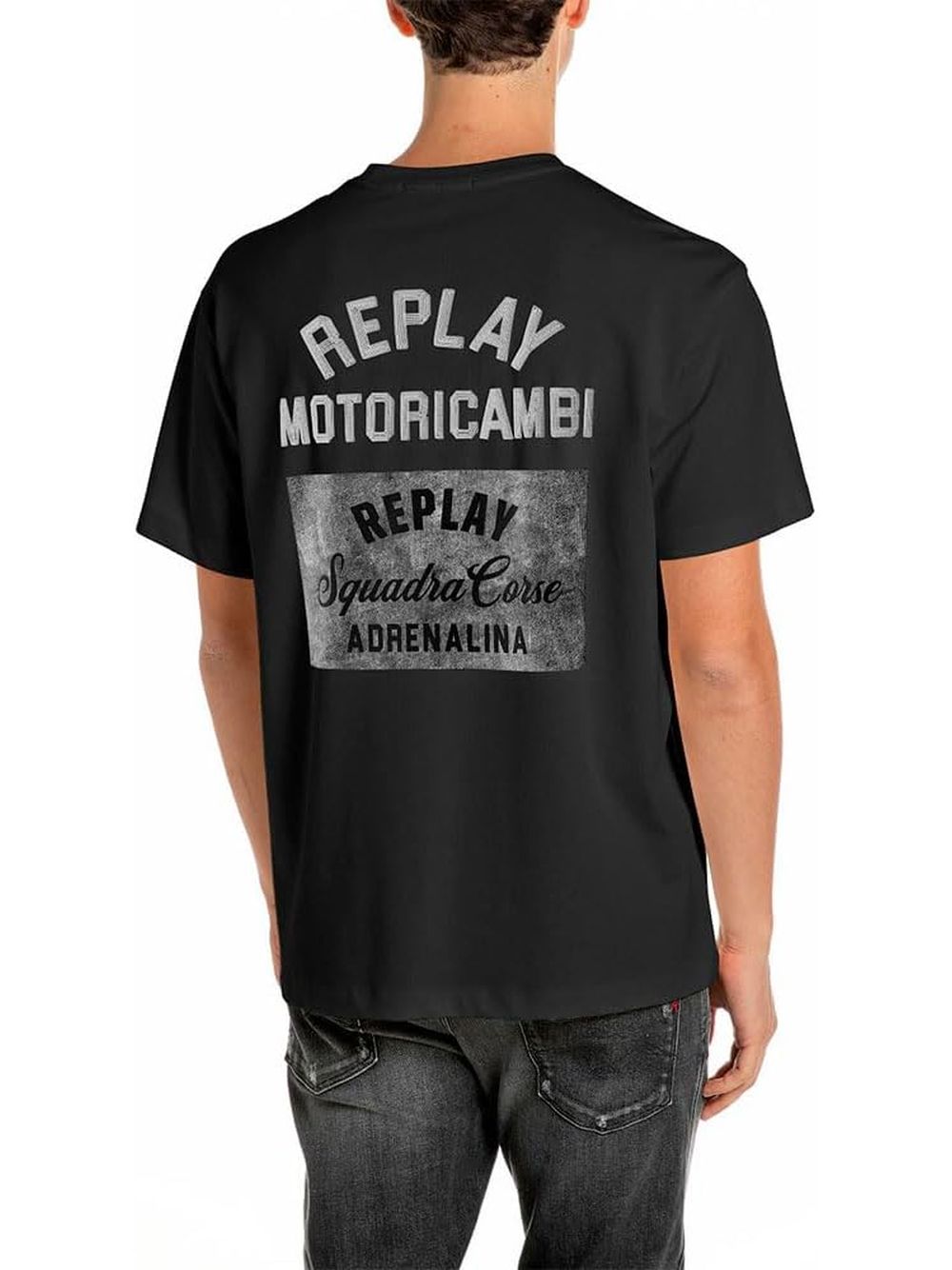 T-shirt Replay Uomo - Nero