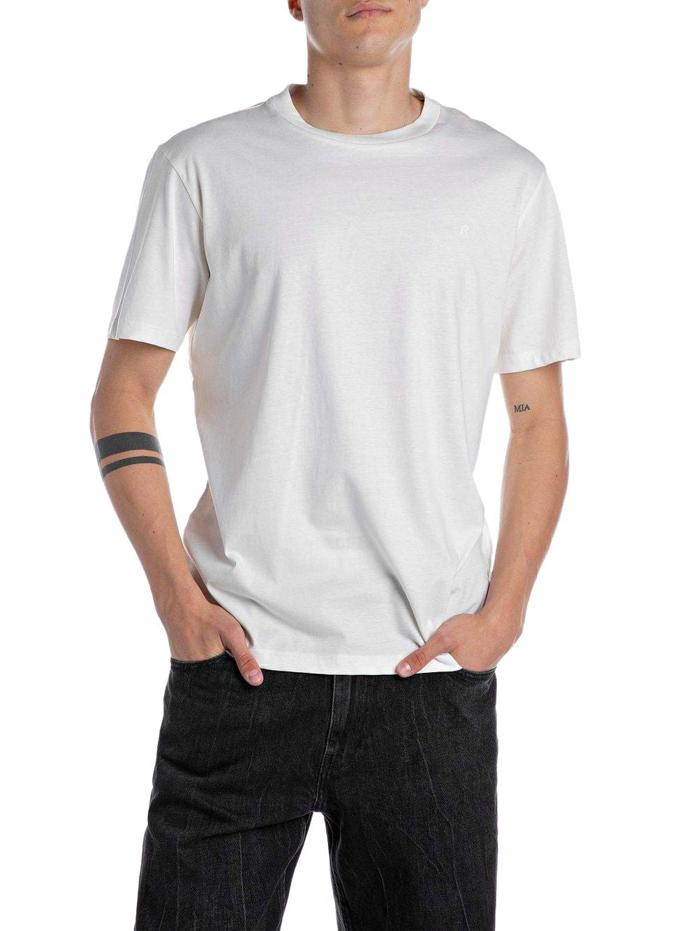 T-shirt Replay Uomo - Bianco