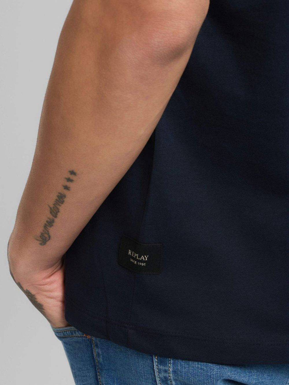 T-shirt Replay Uomo - Blu