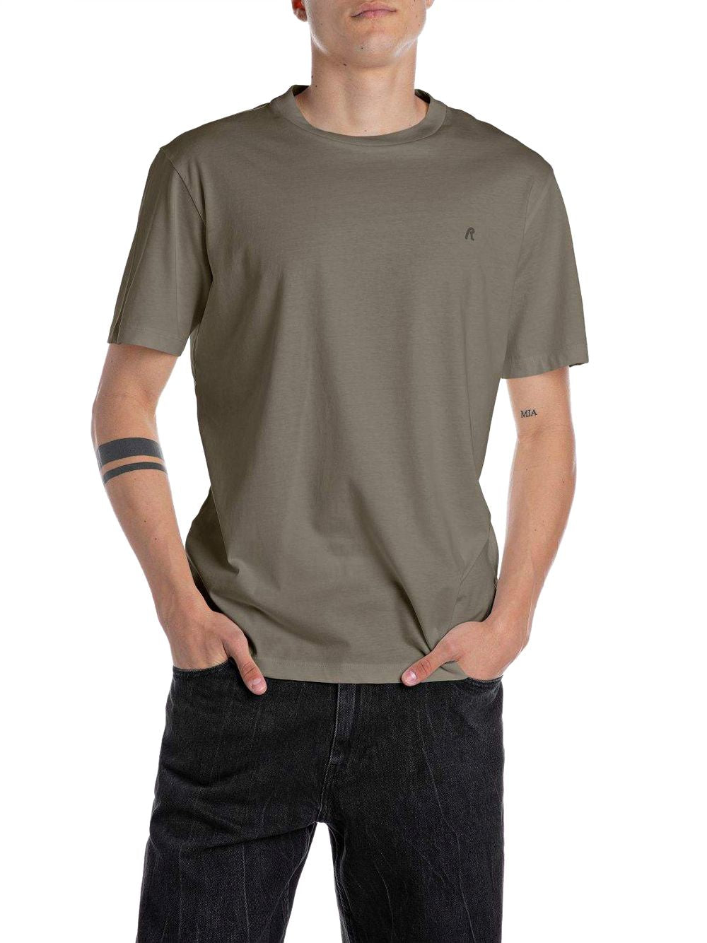 T-shirt Replay Uomo - Verde