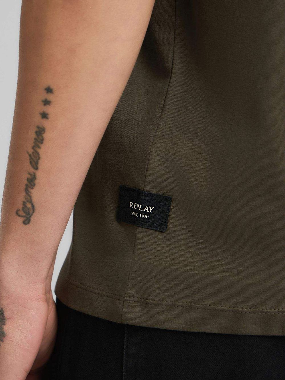 T-shirt Replay Uomo - Verde