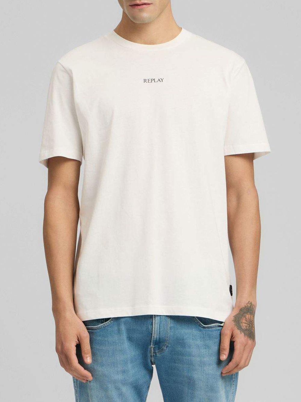 T-shirt Replay Uomo - Bianco