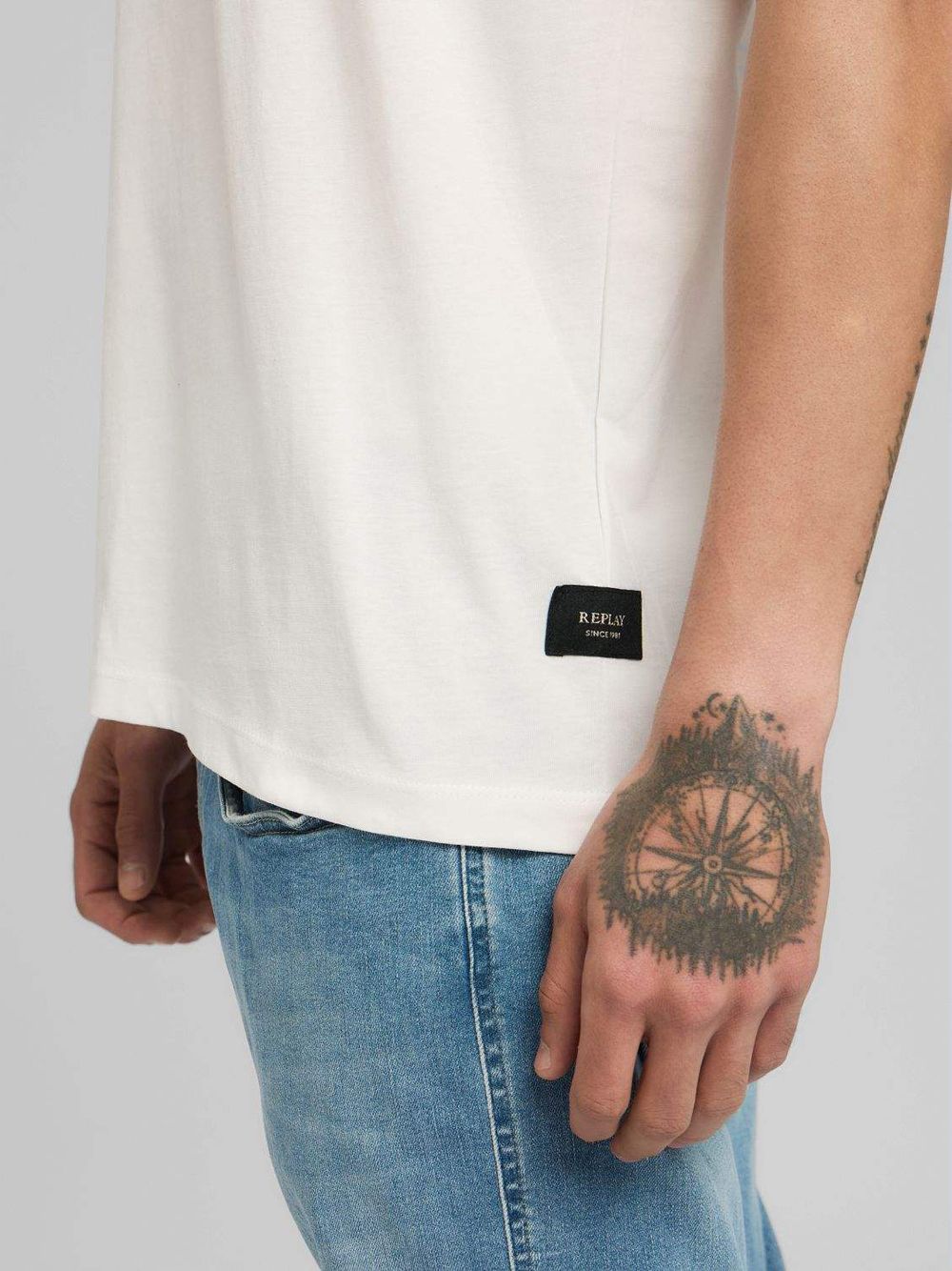 T-shirt Replay Uomo - Bianco