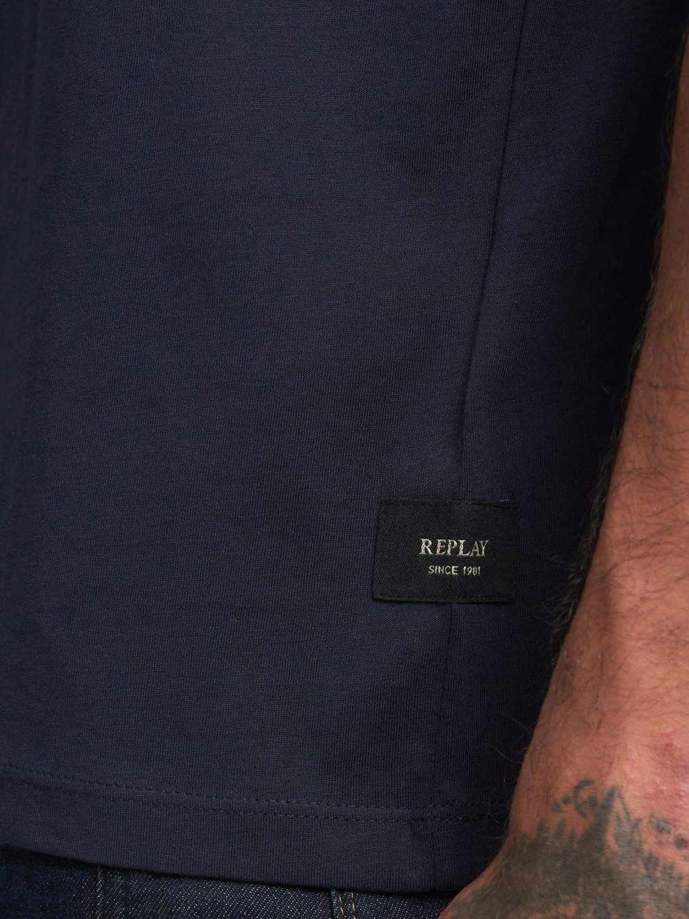 T-shirt Replay Uomo - Blu