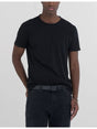 T-shirt Replay Uomo - Nero Replay  Angolo dello Sport