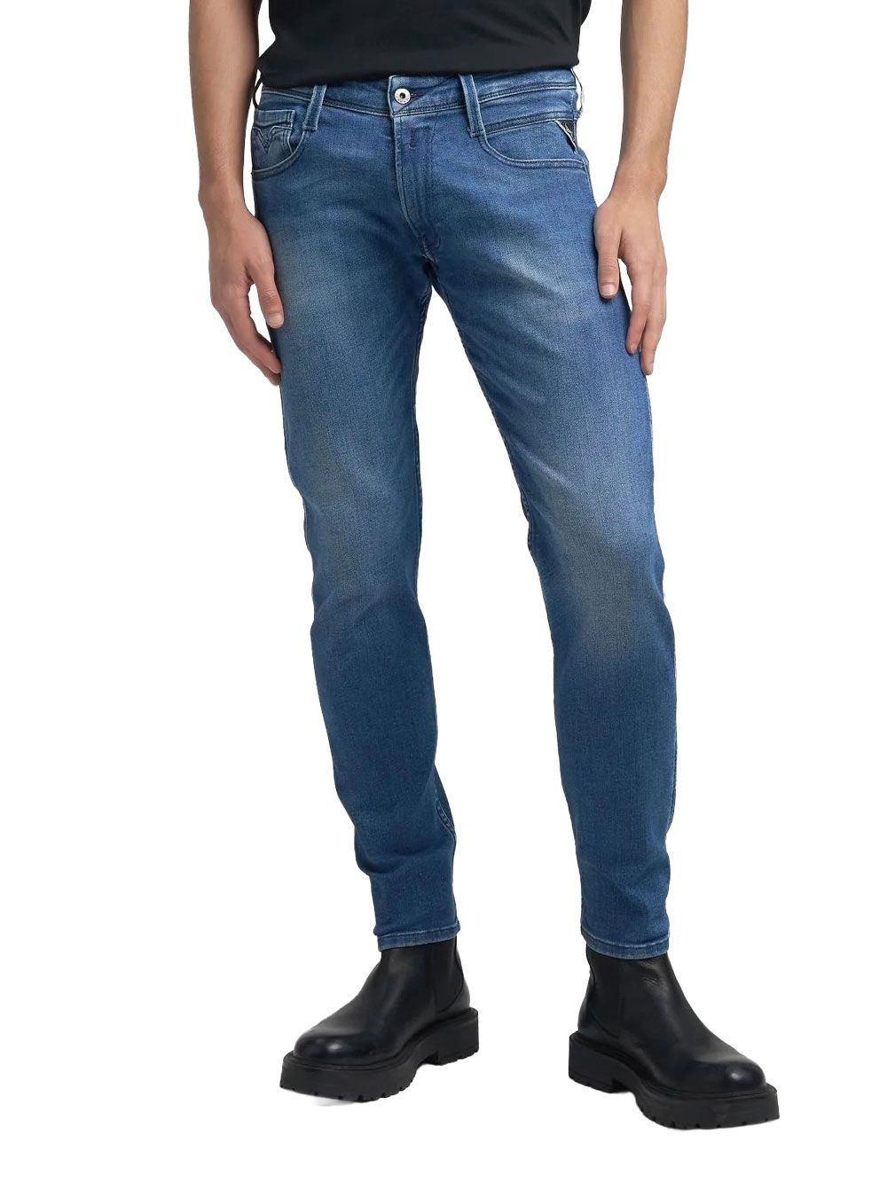 Pantalone Replay Uomo - Blu