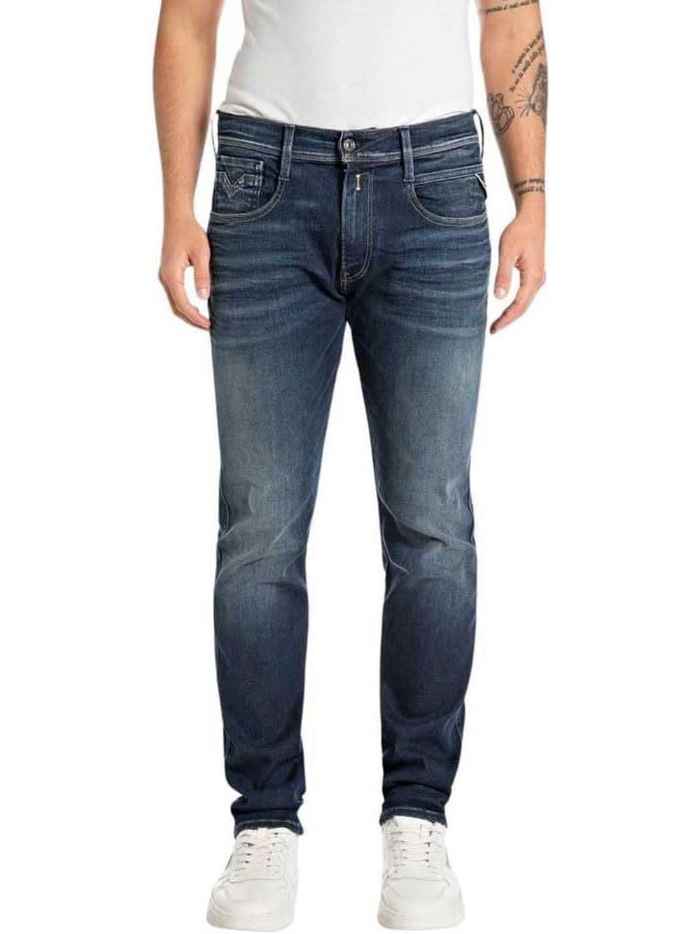 Pantalone Replay Uomo - Blu