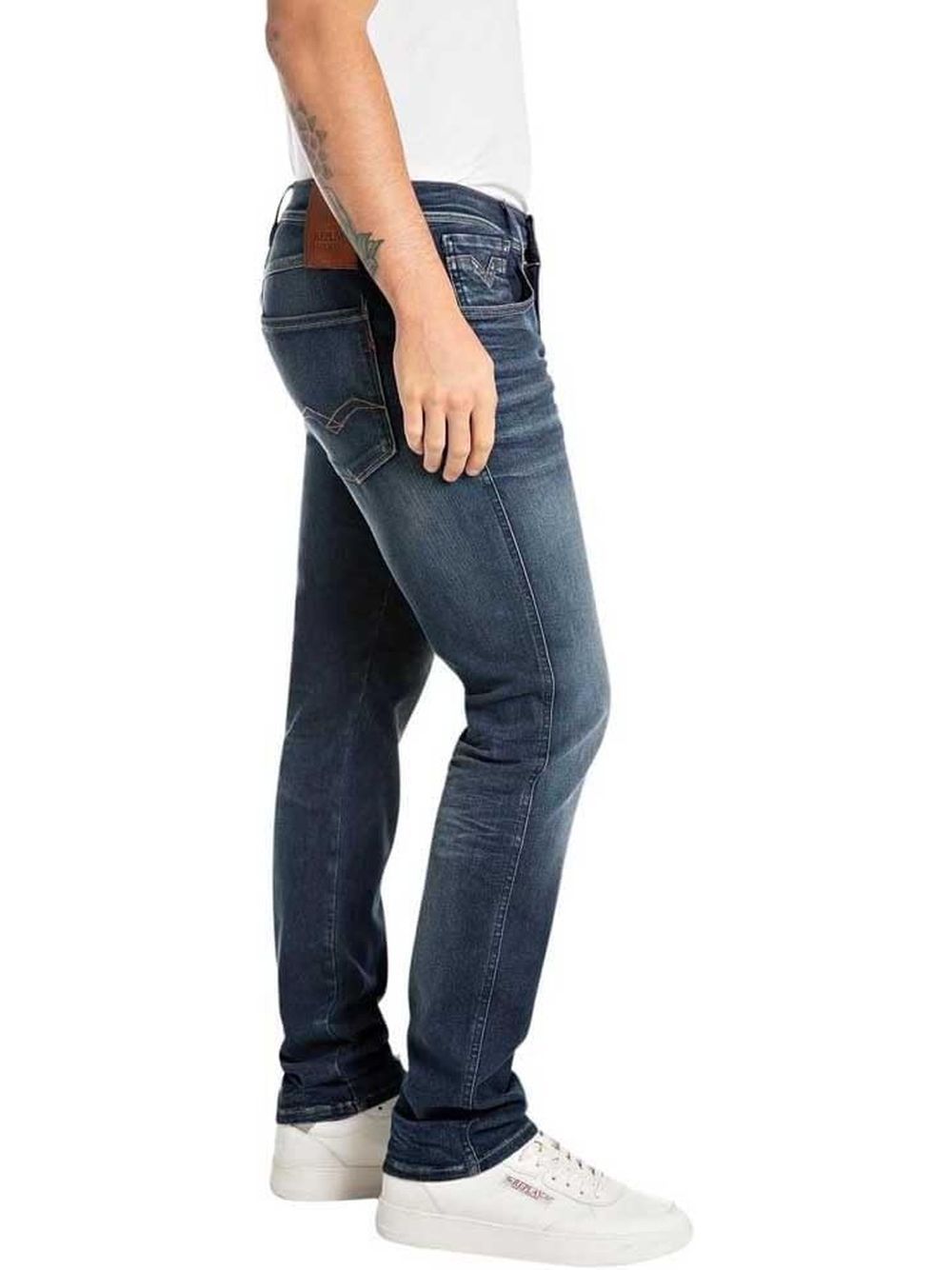 Pantalone Replay Uomo - Blu