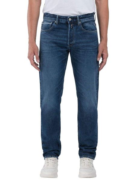 Pantalone Replay Uomo - Blu