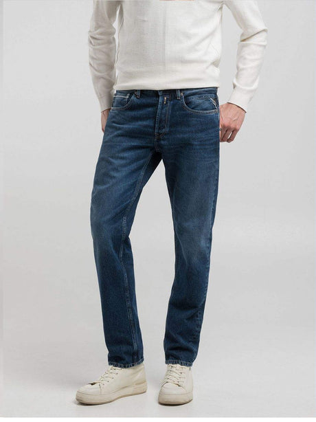 Pantalone Replay Uomo - Blu