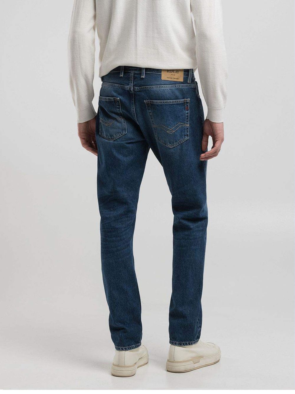 Pantalone Replay Uomo - Blu