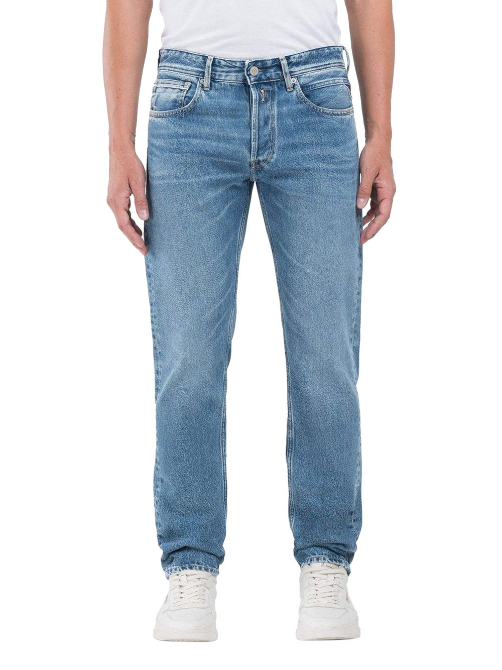 Pantalone Replay Uomo - Blu