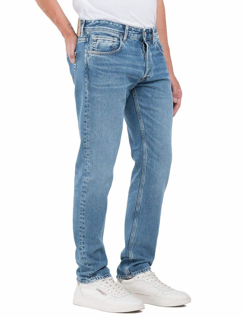 Pantalone Replay Uomo - Blu