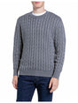 Pullover Replay Uomo - Grigio Replay  Angolo dello Sport