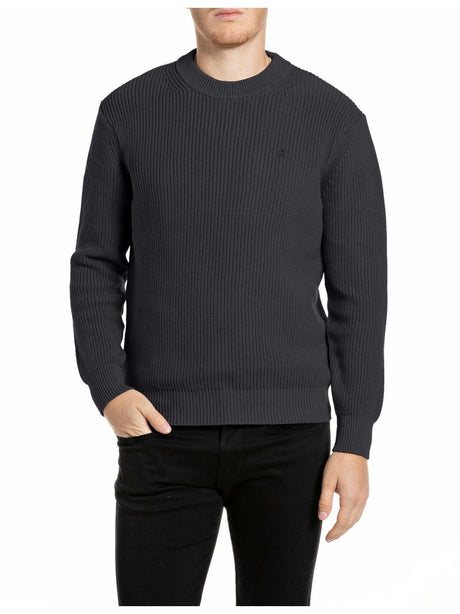 Pullover Replay Uomo - Blu Replay  Angolo dello Sport