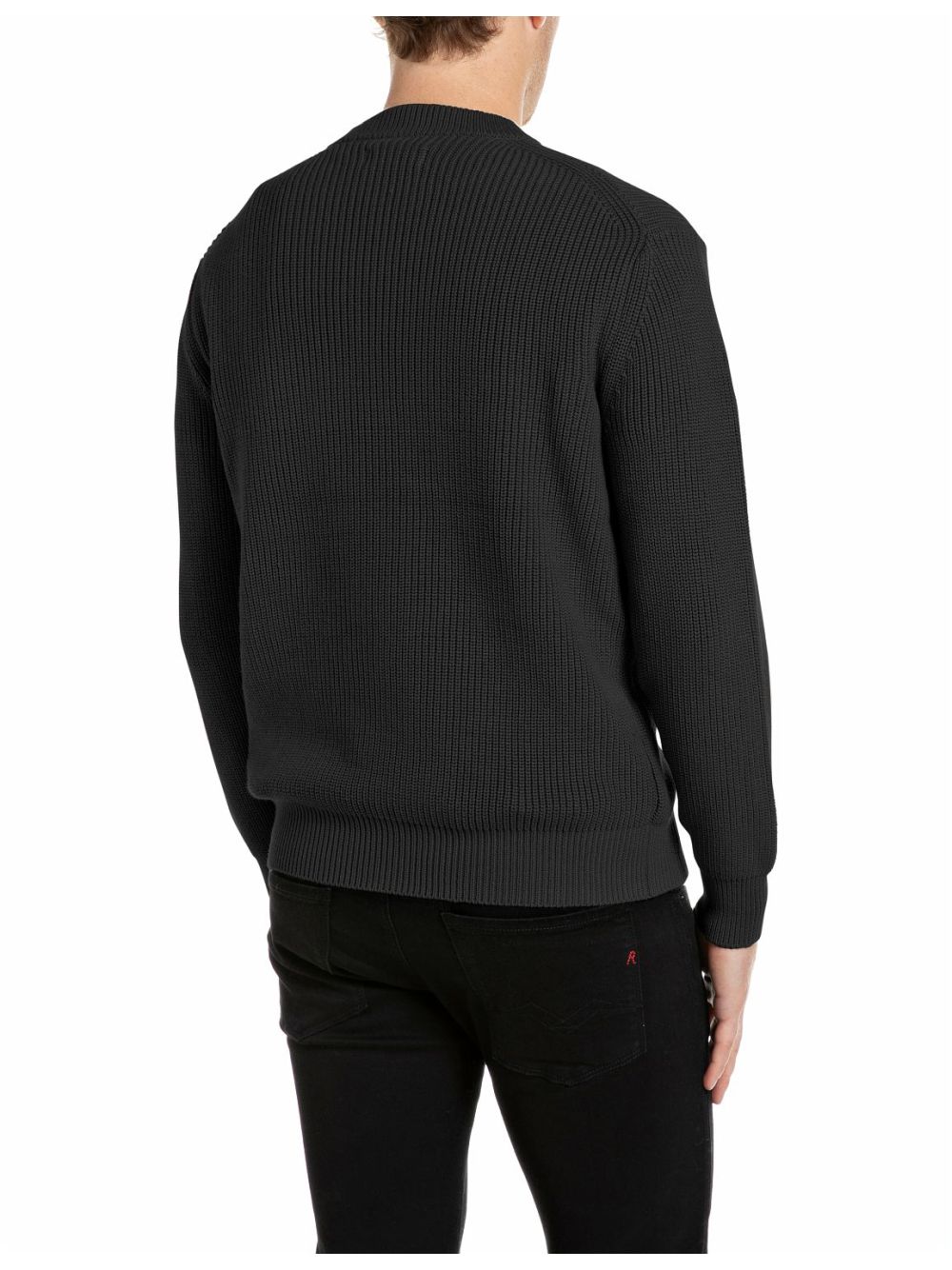 Pullover Replay Uomo - Nero Replay  Angolo dello Sport