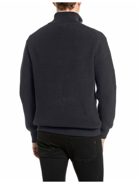 Pullover Replay Uomo - Blu Replay  Angolo dello Sport