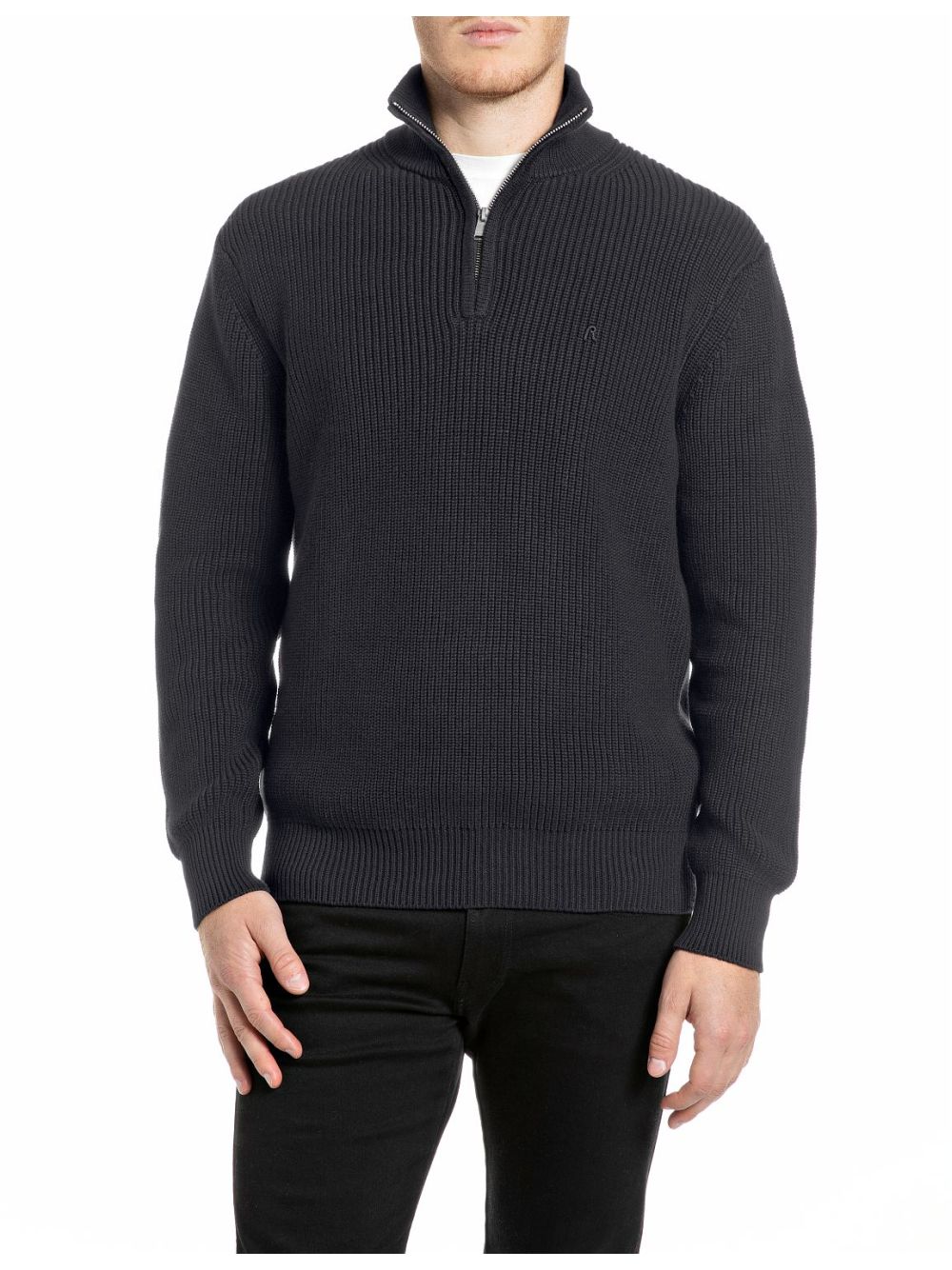Pullover Replay Uomo - Blu Replay  Angolo dello Sport