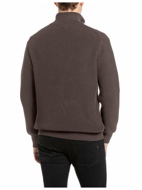 Pullover Replay Uomo - Marrone Replay  Angolo dello Sport