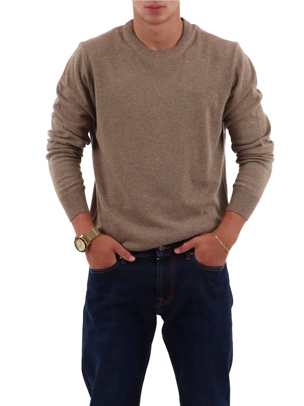 Pullover Roy Roger's Uomo - Beige Roy Roger's  Angolo dello Sport