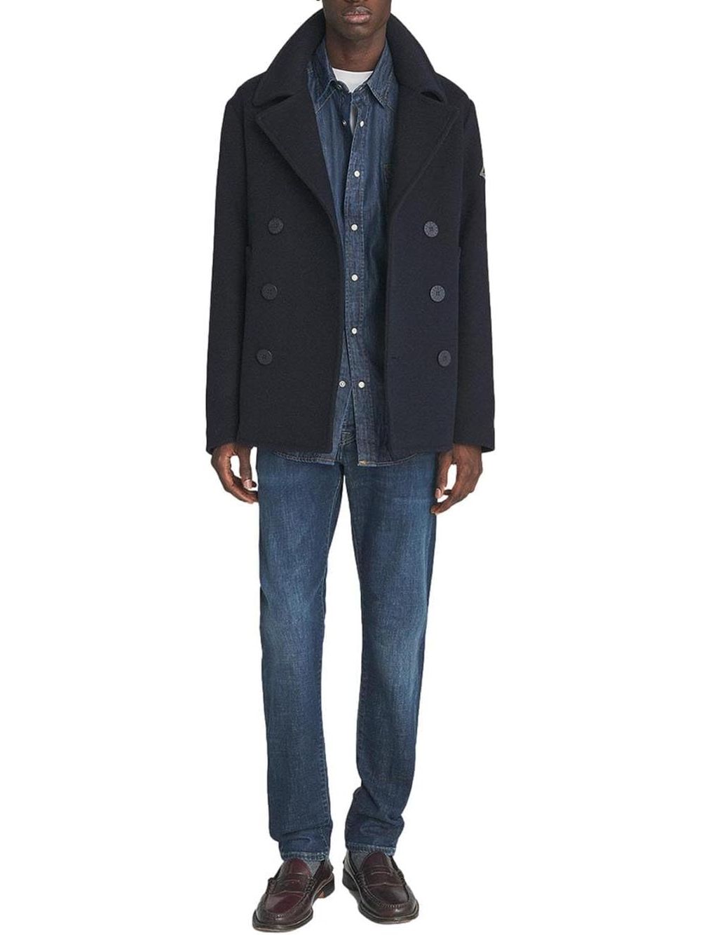 Cappotto Roy Roger's MELTON Uomo - Blu