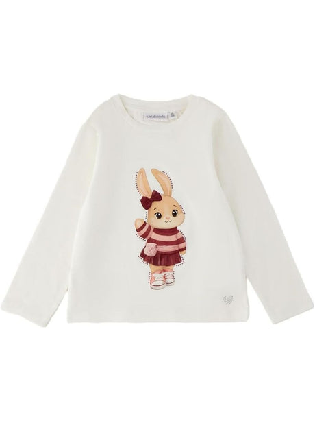Pullover Sarabanda Bambina - Bianco