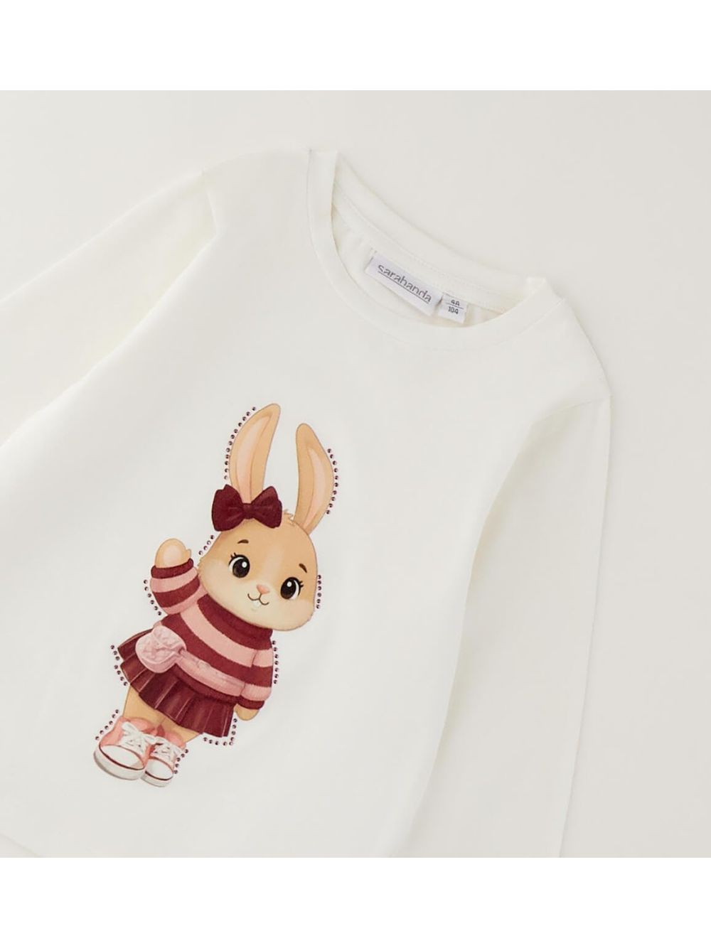 Pullover Sarabanda Bambina - Bianco