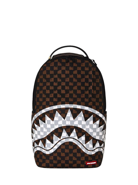 Zaino Sprayground DRIP CHECK SHARK Uomo - Marrone