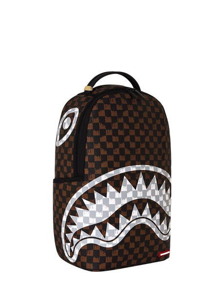 Zaino Sprayground DRIP CHECK SHARK Uomo - Marrone