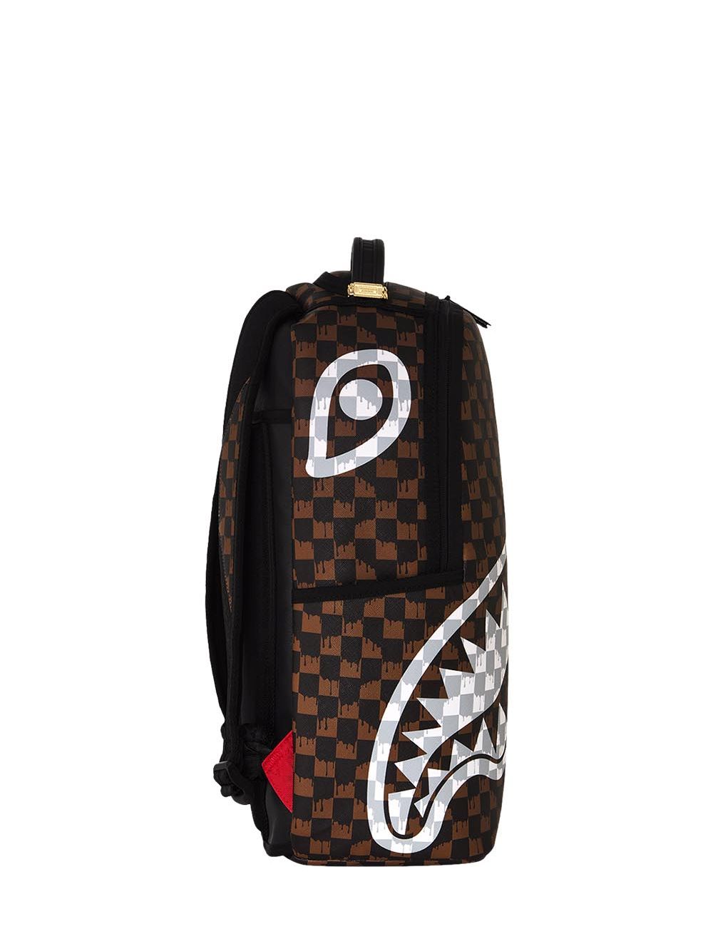 Zaino Sprayground DRIP CHECK SHARK Uomo - Marrone
