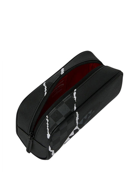 Borsa Pochette Sprayground CENTER RIP REVEALING CHECK Uomo - Grigio