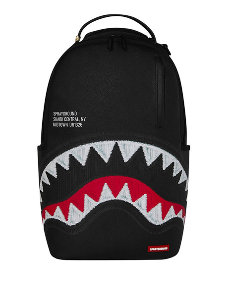 Zaino Sprayground SHARK CENTRAL EMBROIDERED SHARK Uomo - Nero