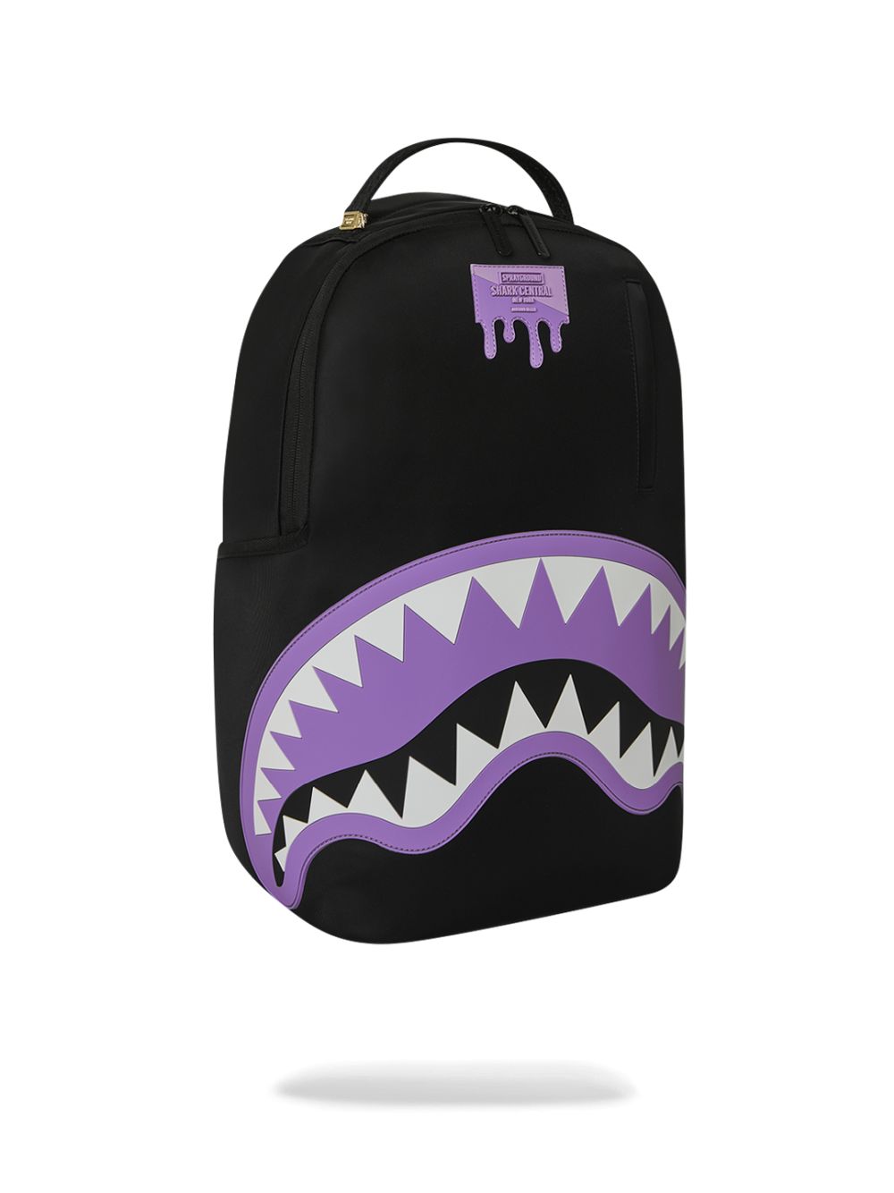 Zaino Sprayground SHARK CENTRAL LIGHT PURPLE BACKPACK Uomo - Nero