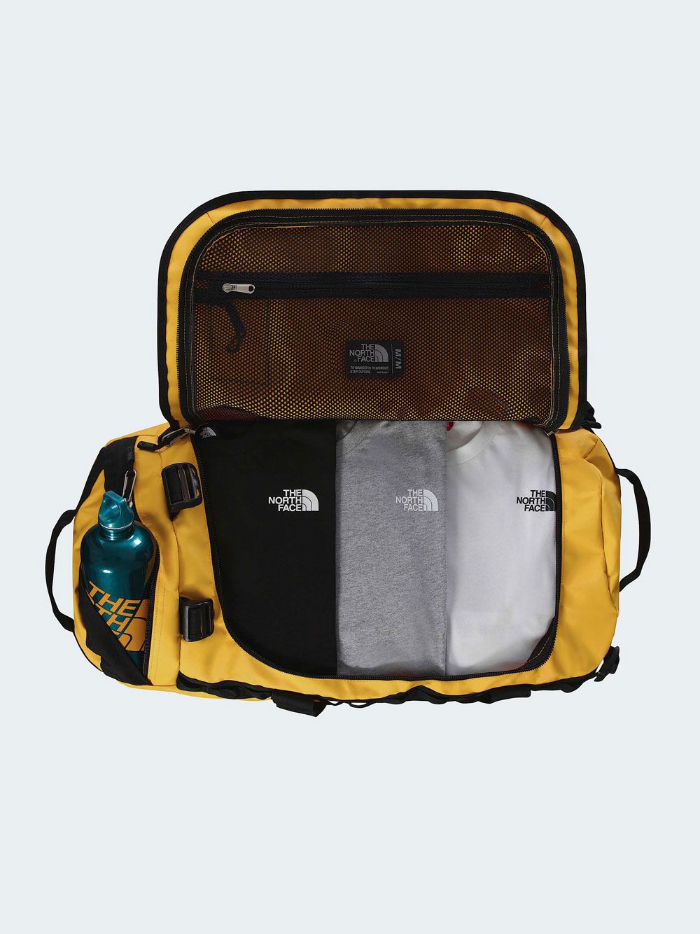 Borsone The North Face BASE CAMP DUFFEL - M Unisex - Giallo