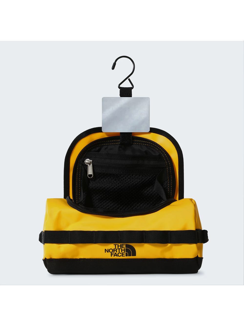 Borsone The North Face BC TRAVL CNSTER-S Unisex - Giallo The North Face  Angolo dello Sport