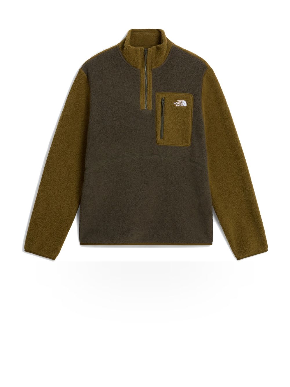 Pile The North Face YUMIORI 1/4 ZI Uomo - Verde