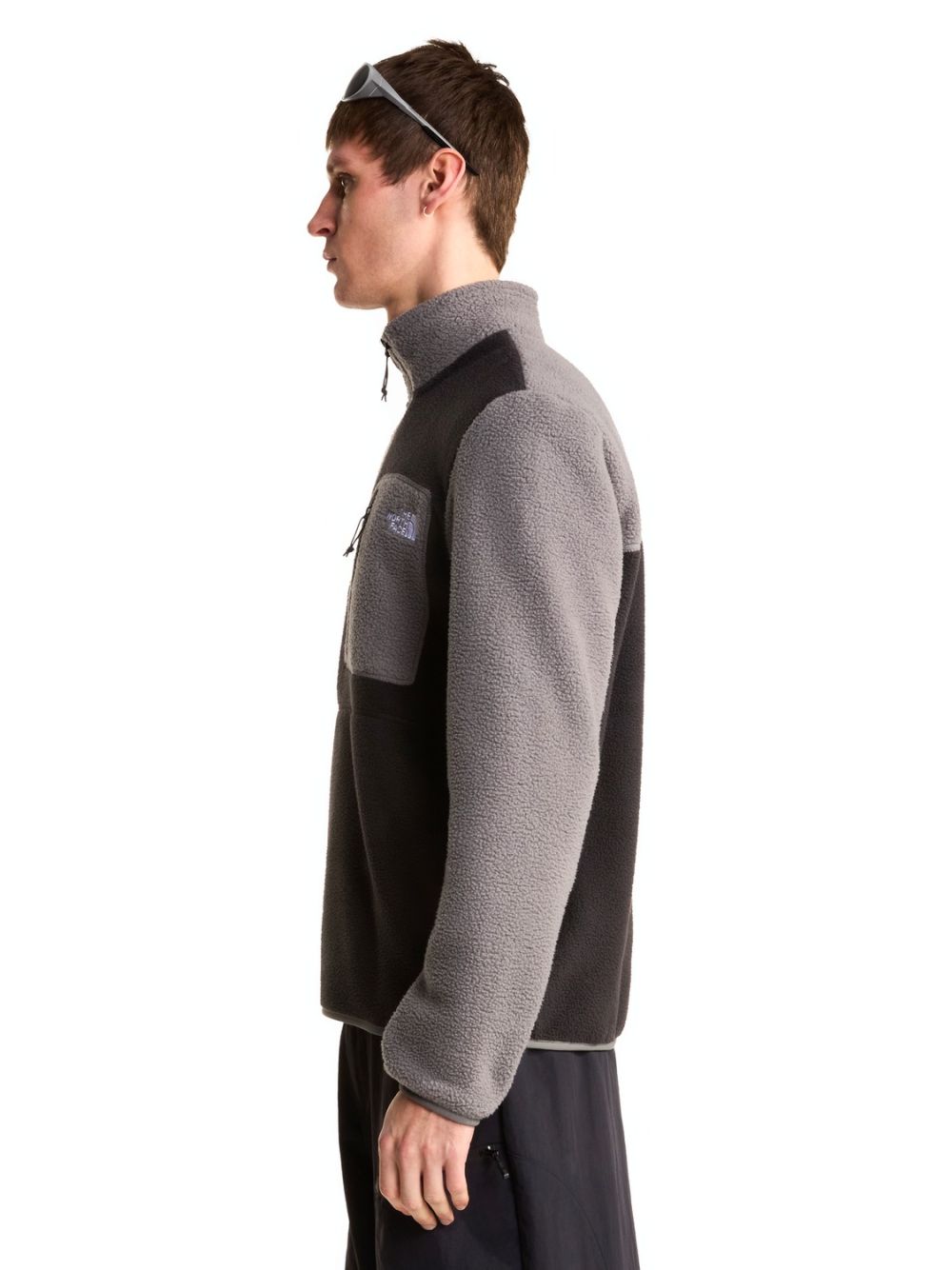 Pile The North Face YUMIORI 1/4 ZI Uomo - Nero