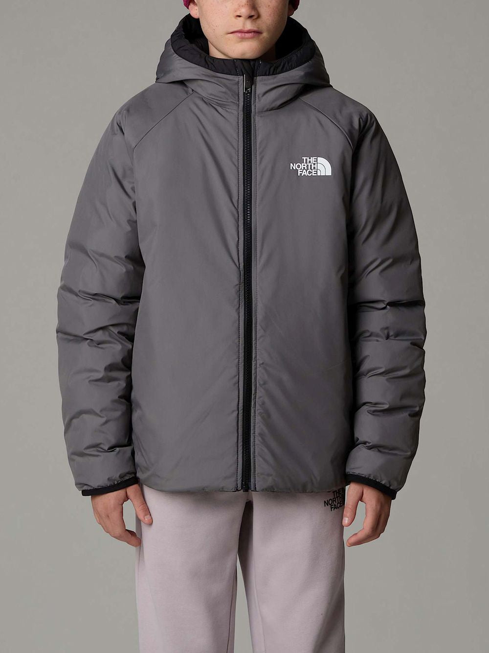 Piumino The North Face RVR PERRITO JA Bambino - Nero