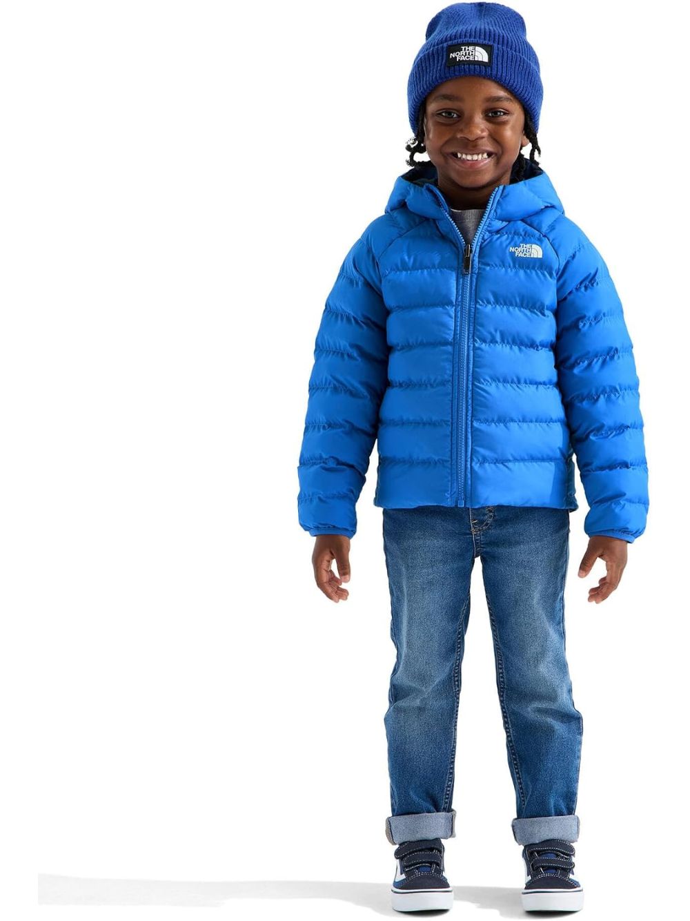 Piumino The North Face RVR PERRITO J Bambino - Blu