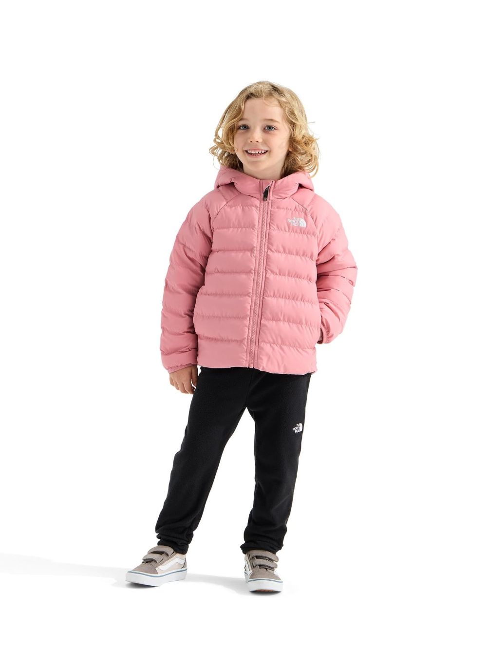 Piumino The North Face RVR PERRITO J Bambino - Rosa