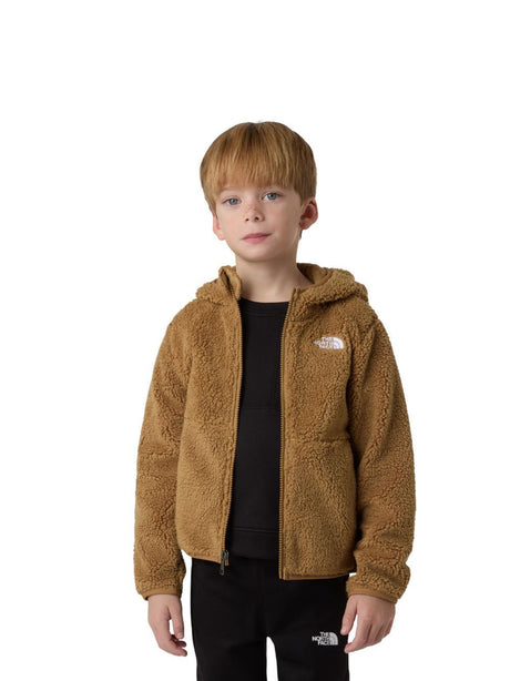 Pile The North Face CAMPSHIRE F/Z Bambino - Marrone The North Face  Angolo dello Sport