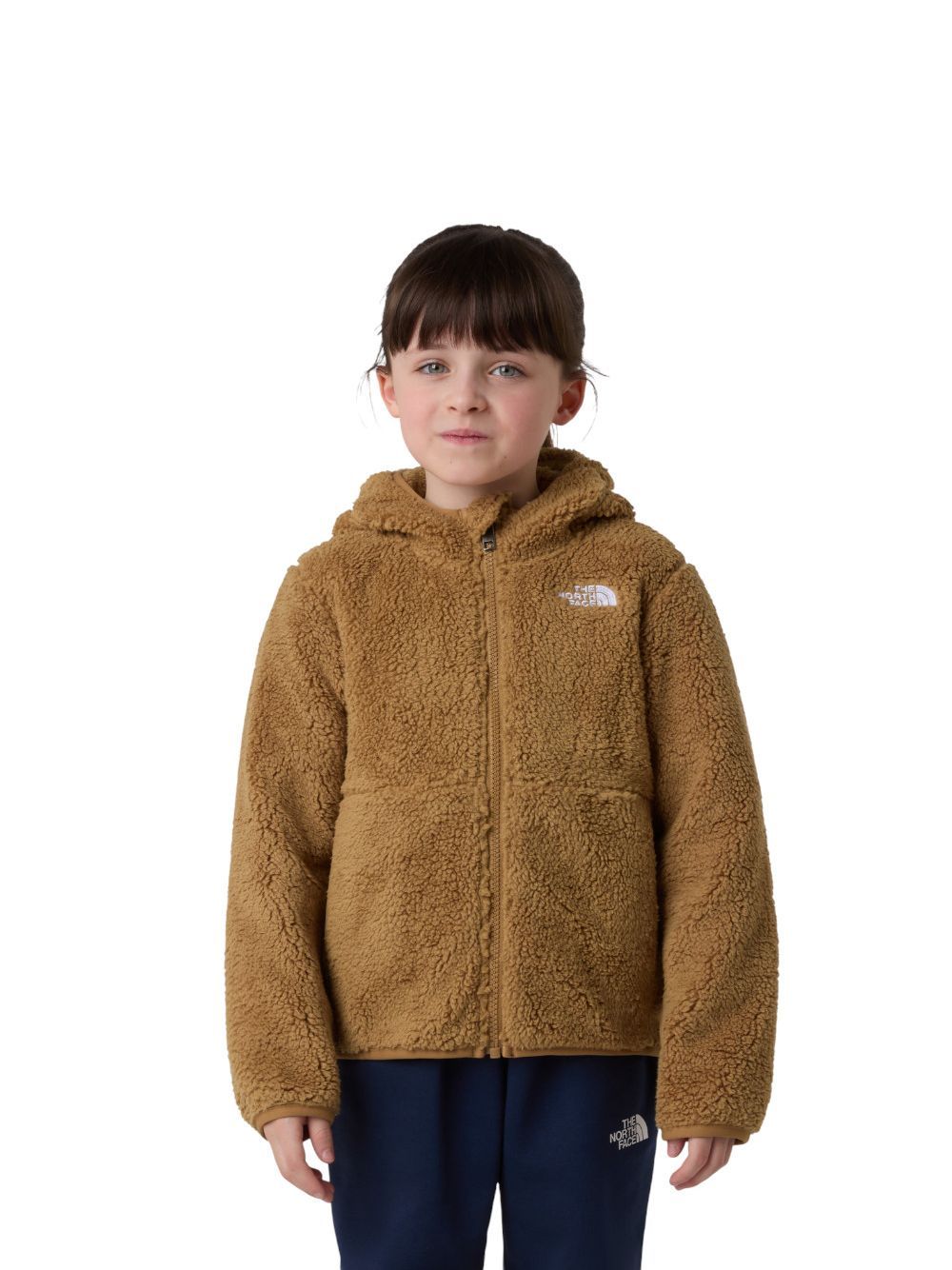 Pile The North Face CAMPSHIRE F/Z Bambino - Marrone The North Face  Angolo dello Sport