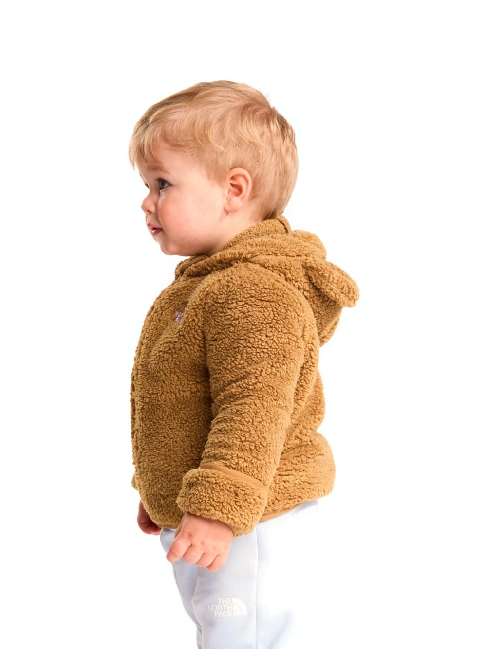 Pile The North Face CAMPSHIRE F/Z Bambino - Marrone The North Face  Angolo dello Sport