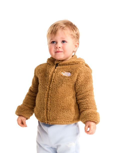 Pile The North Face CAMPSHIRE F/Z Bambino - Marrone The North Face  Angolo dello Sport