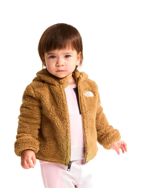 Pile The North Face CAMPSHIRE F/Z Bambino - Marrone The North Face  Angolo dello Sport