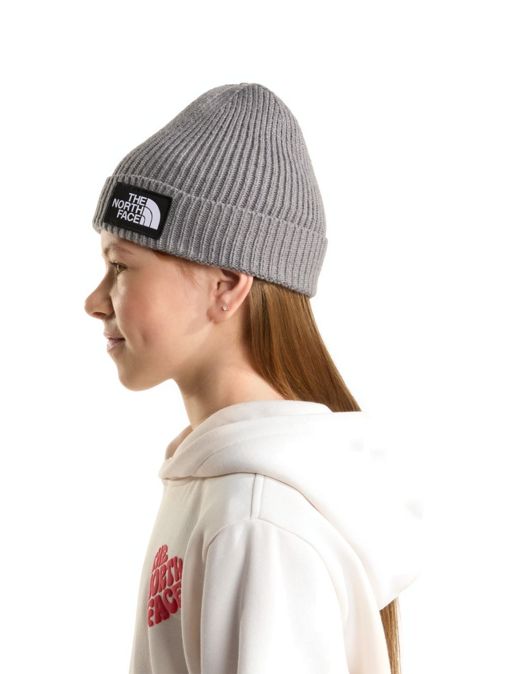 Cappello The North Face LOGO BX CFD B Unisex - Grigio The North Face  Angolo dello Sport